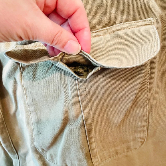 Daniel Cremieux Signature Collection flat front khaki chino shorts SZ 38 tan - Picture 7 of 8